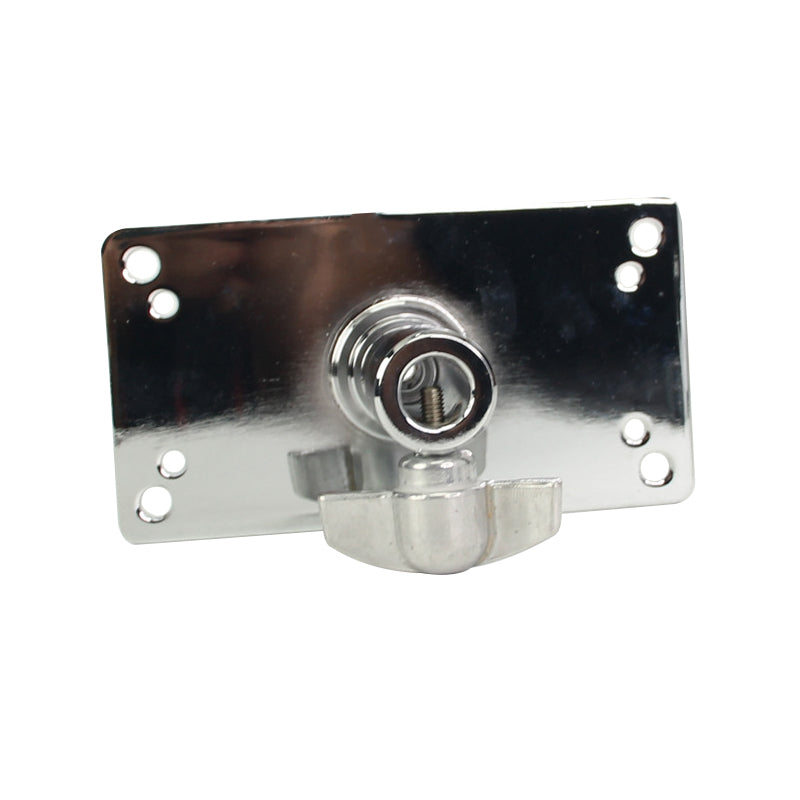 Provision Socket Provision Baby 5/8'' Socket Locking Receiver Wall Plate female Silver ...
